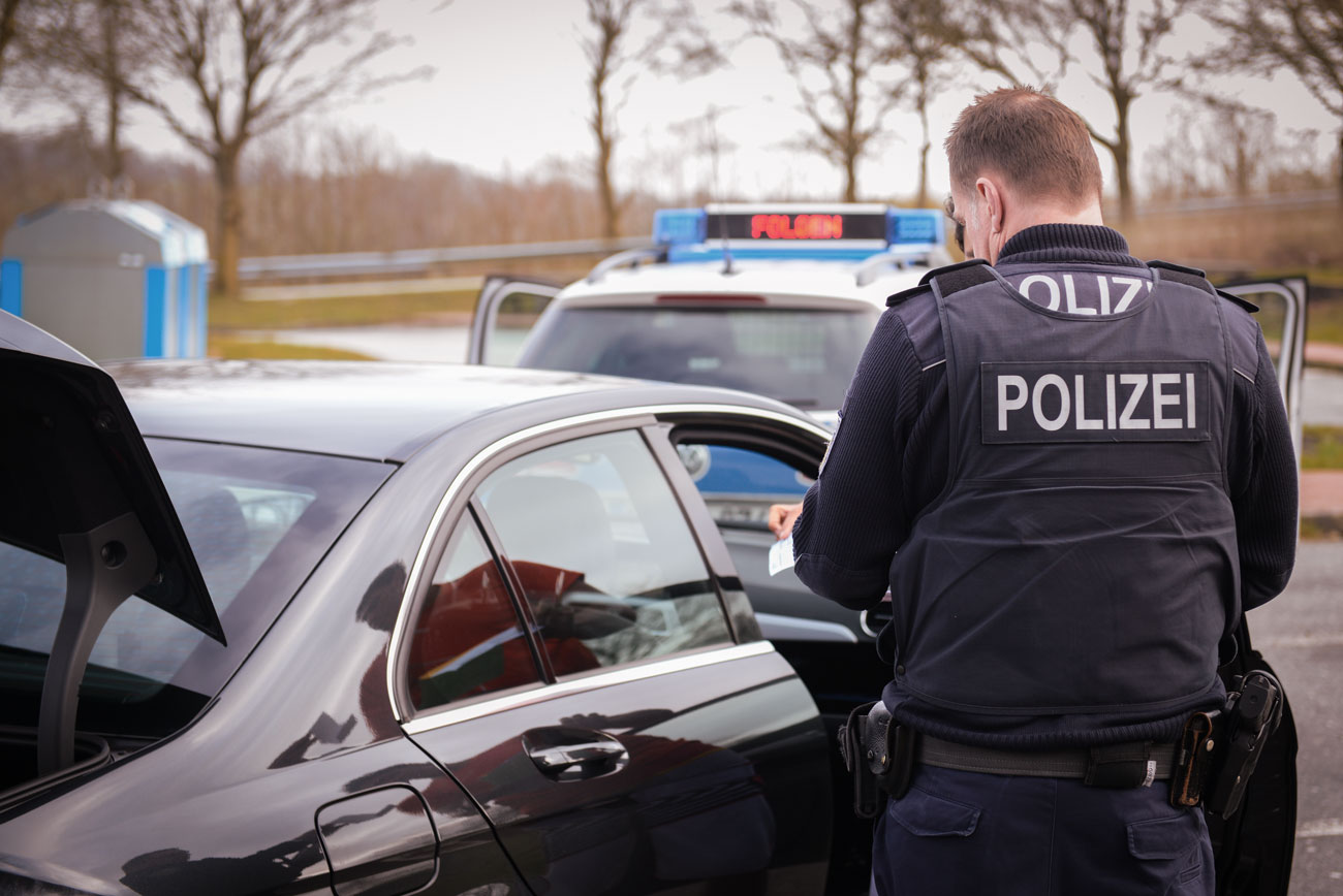 Allgemeine Verkehrskontrolle Anwalt Dresden Polizei