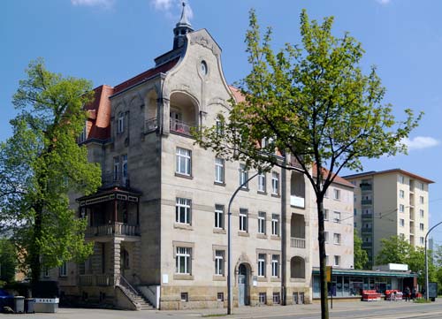 Das Gebäude der Kanzlei Ketzer & Hermann in Dresden - Ihre Anwalts-Kanzlei für Strafrecht